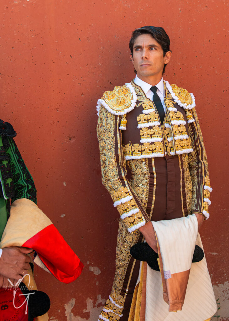 la concentration du torero Castella avant la corrida de Vauvert
